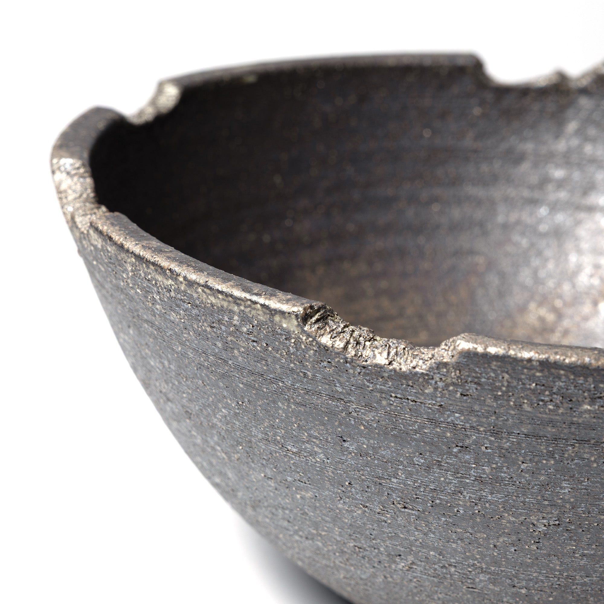 ZEN Bowl type 25ss 9号 黒南蛮 D