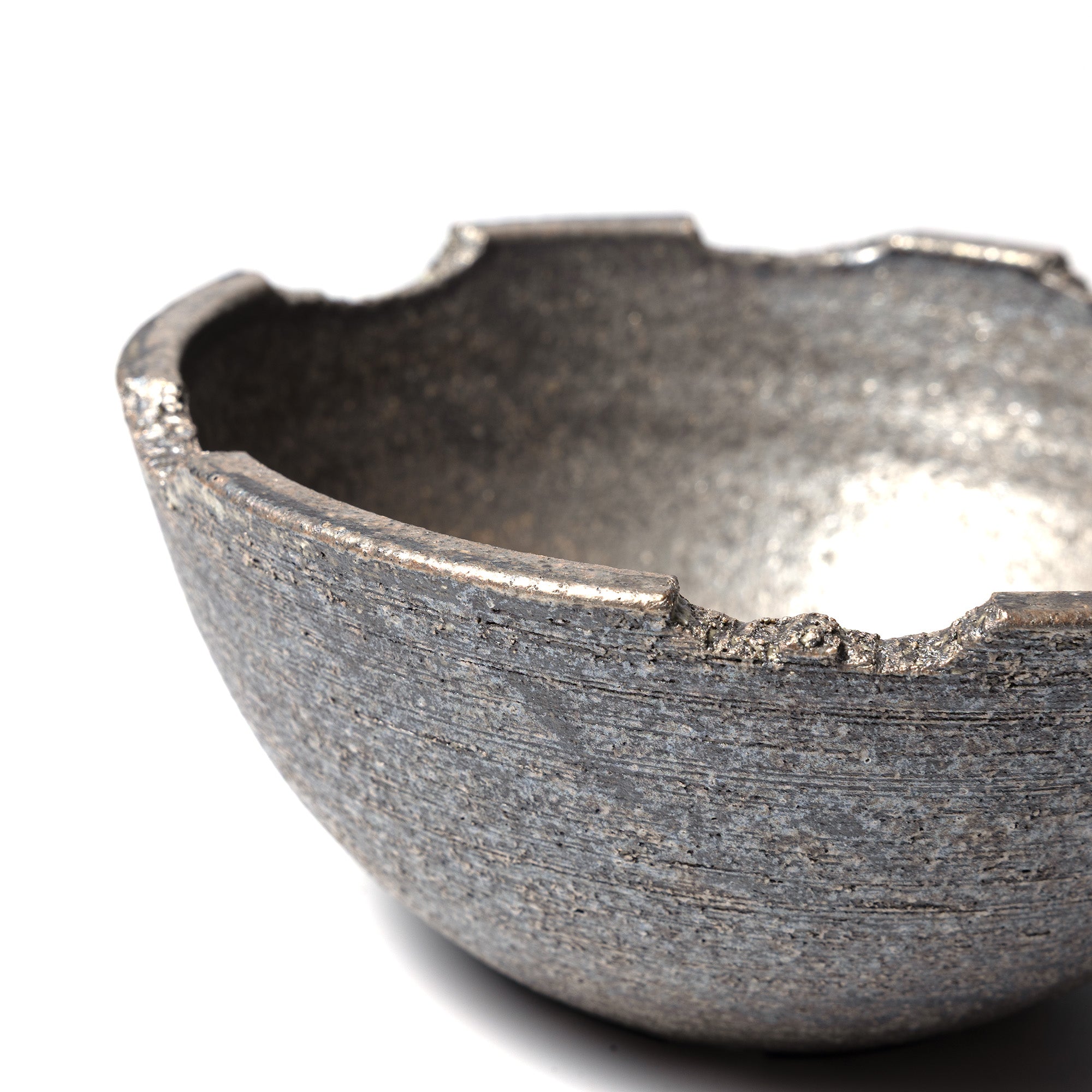 ZEN Bowl type 25ss 6号 黒南蛮 D