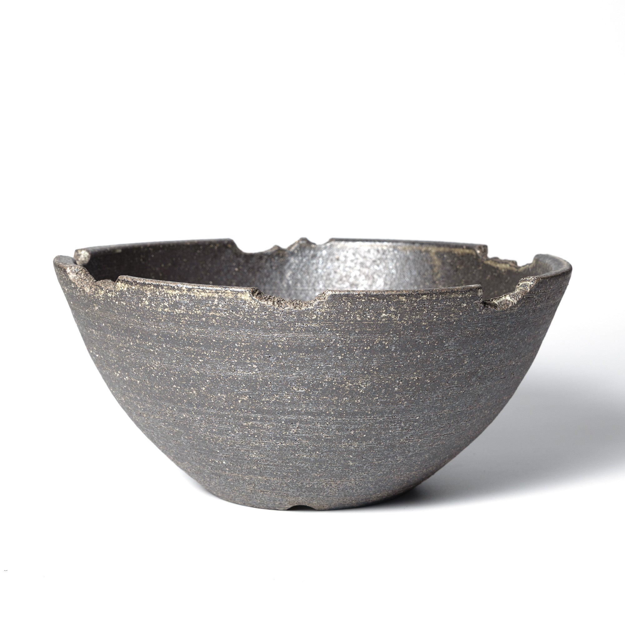 ZEN Bowl type 25ss 9号 黒南蛮 D