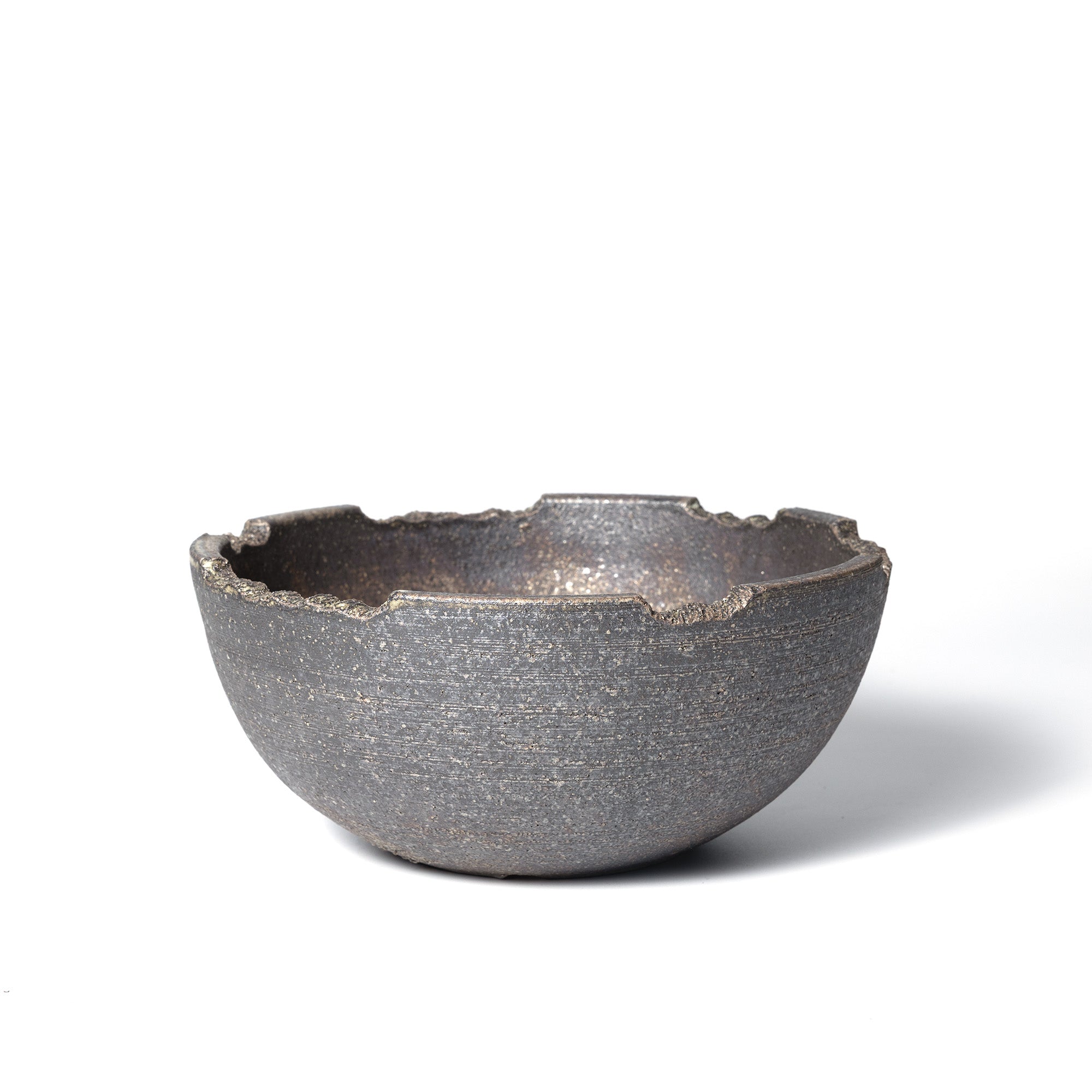 ZEN Bowl type 25ss 7号 黒南蛮 D