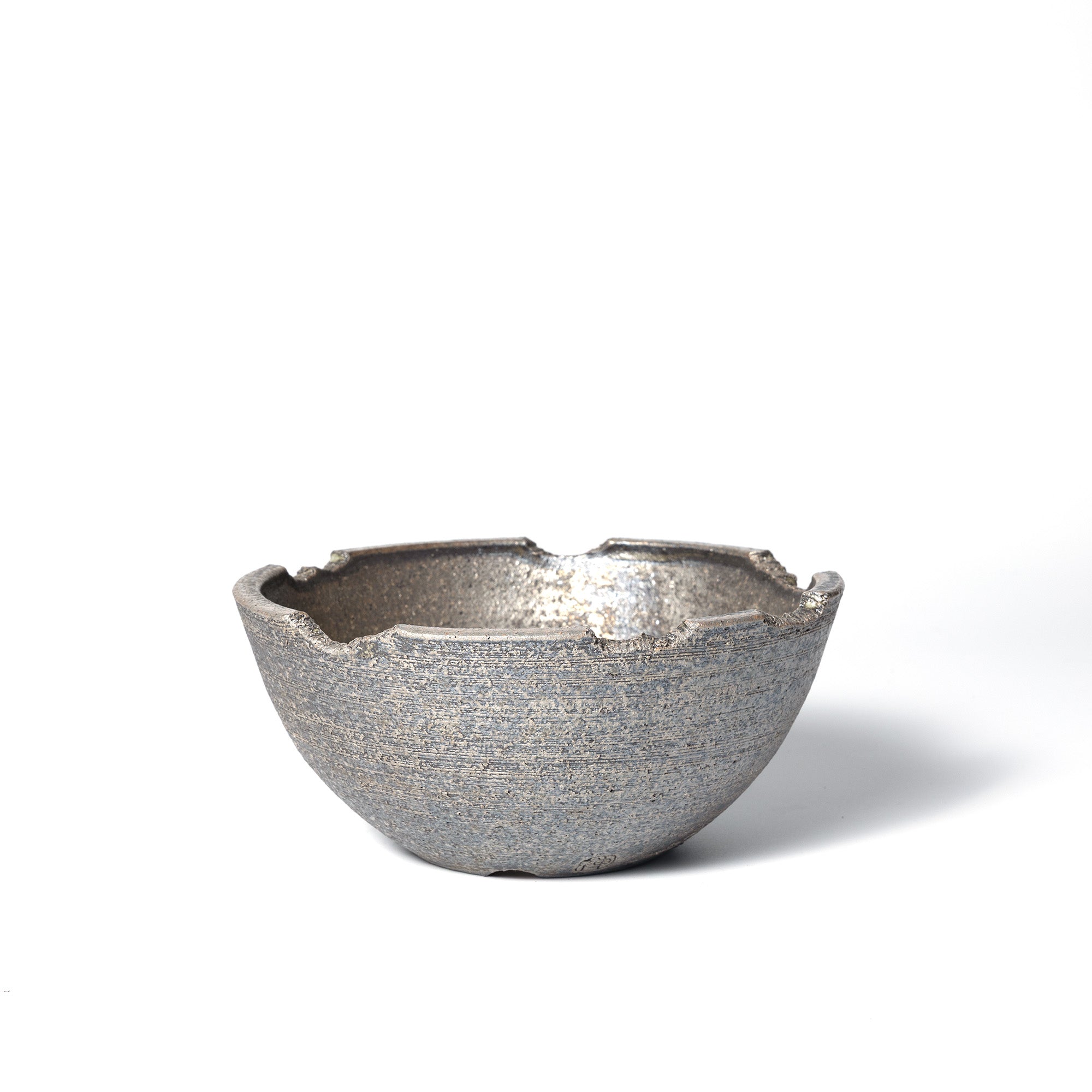 ZEN Bowl type 25ss 6号 黒南蛮 D