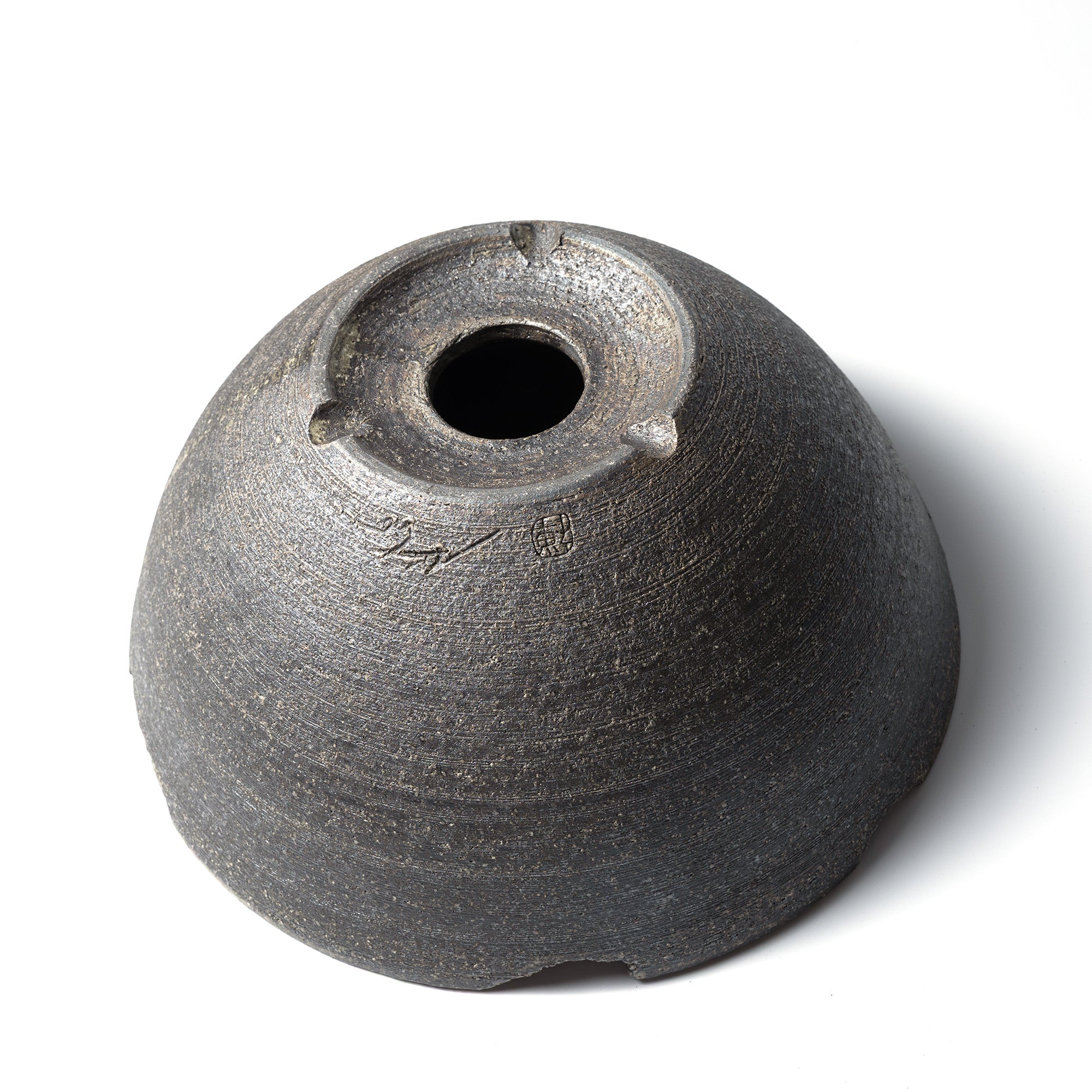 ZEN Bowl type 25ss 9号 黒南蛮 D