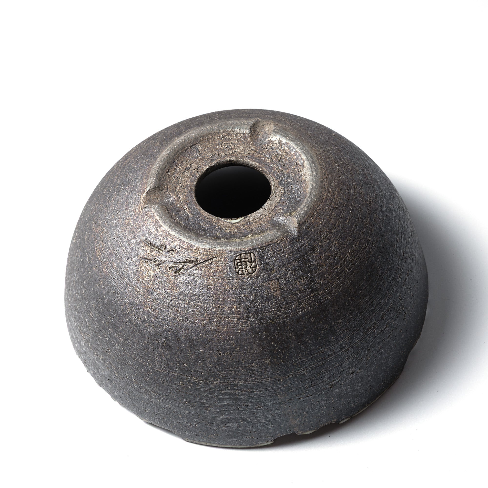 ZEN Bowl type 25ss 7号 黒南蛮 D
